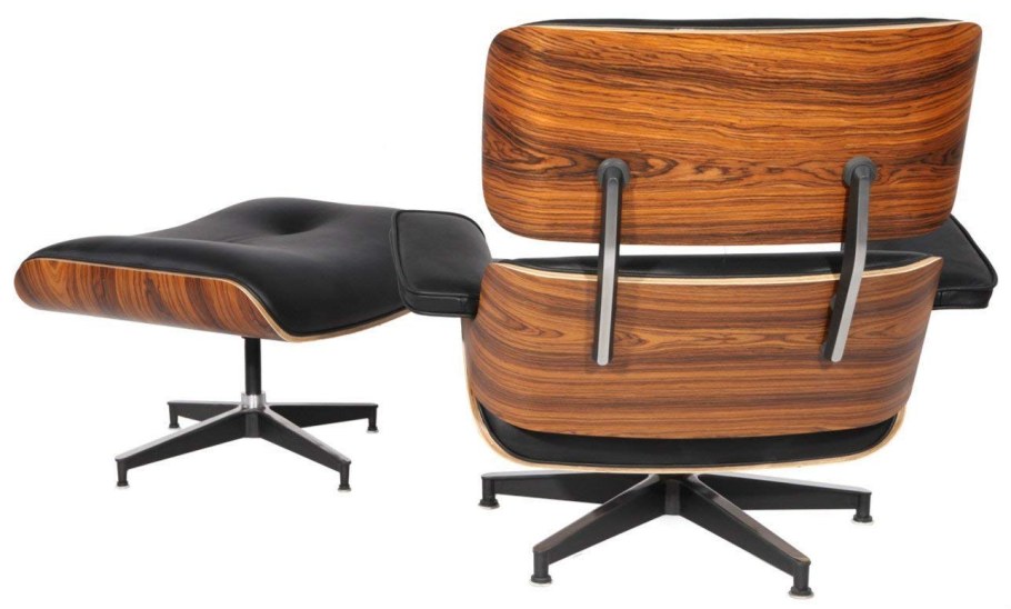 Кресло Eames Style Lounge Chair & Ottoman