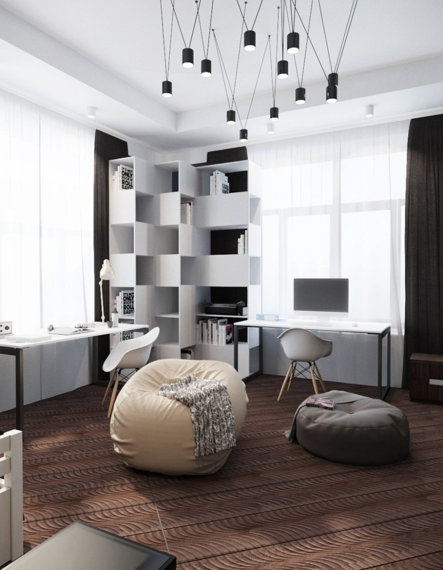 Комнаты для подростков в современном стиле