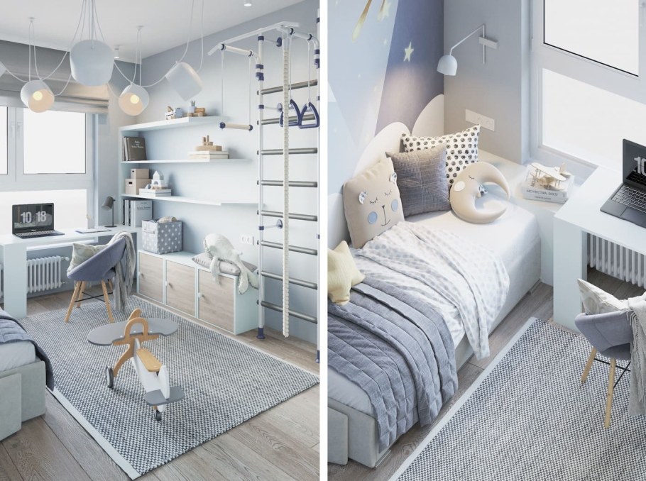 Детская интерьер 2022