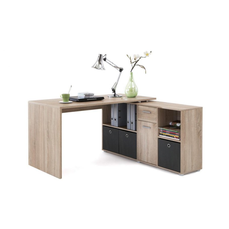 Угловой стол с комодом