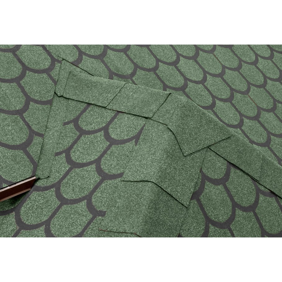 Ендовный ковер ТЕХНОНИКОЛЬ зеленый