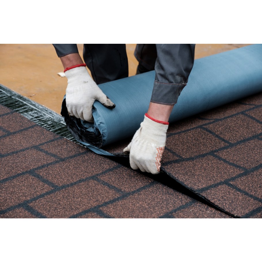 Рулонная черепица ТЕХНОНИКОЛЬ кирпичная кладка коричневая