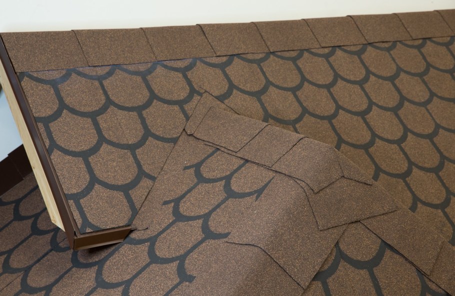 ТЕХНОНИКОЛЬ рулонная черепица Бобровый хвост (8м2) коричневый