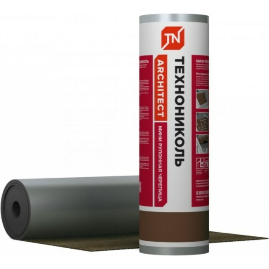 Мини рулонная черепица ТЕХНОНИКОЛЬ