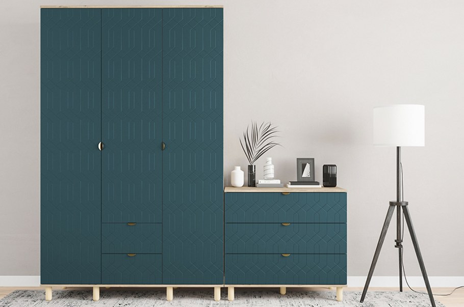 Комод теджонс-3 deco Aquamarine