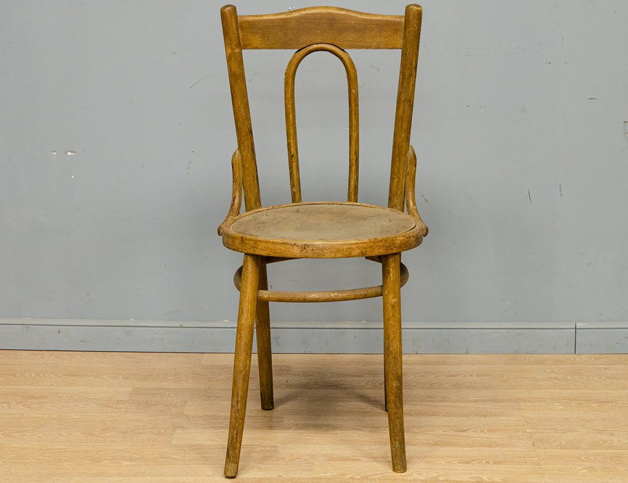 Старинная медная маленькая табуретка антиквариат