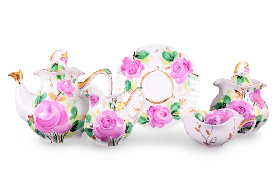 Дулёвский фарфор чайный сервиз