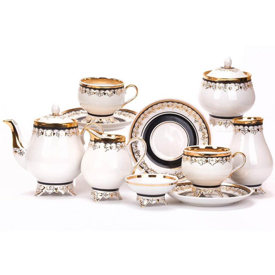 Дулевский фарфор столовый сервиз