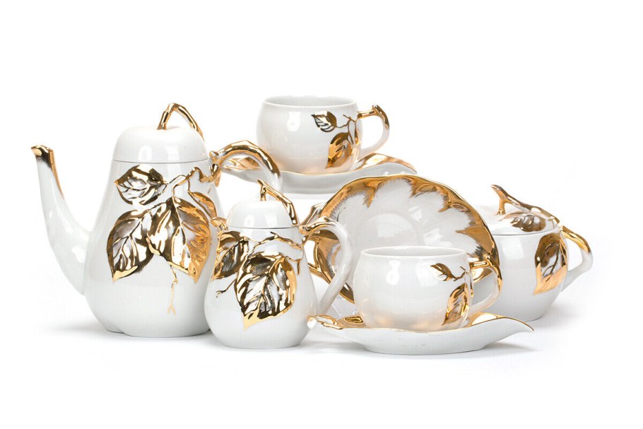 Дулевский чайный сервиз Яблоневый сад