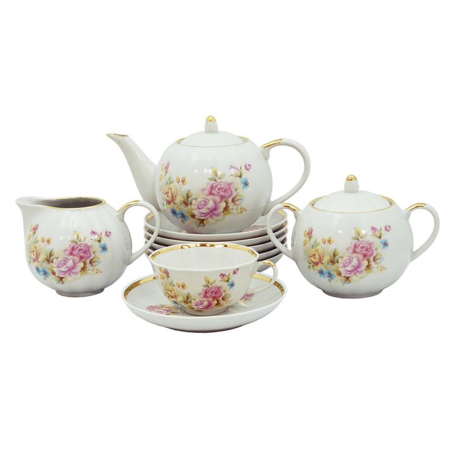 Дулёвский фарфор чайный сервиз