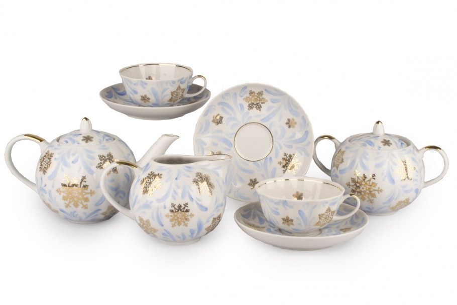 Дулевский фарфор Снежинка