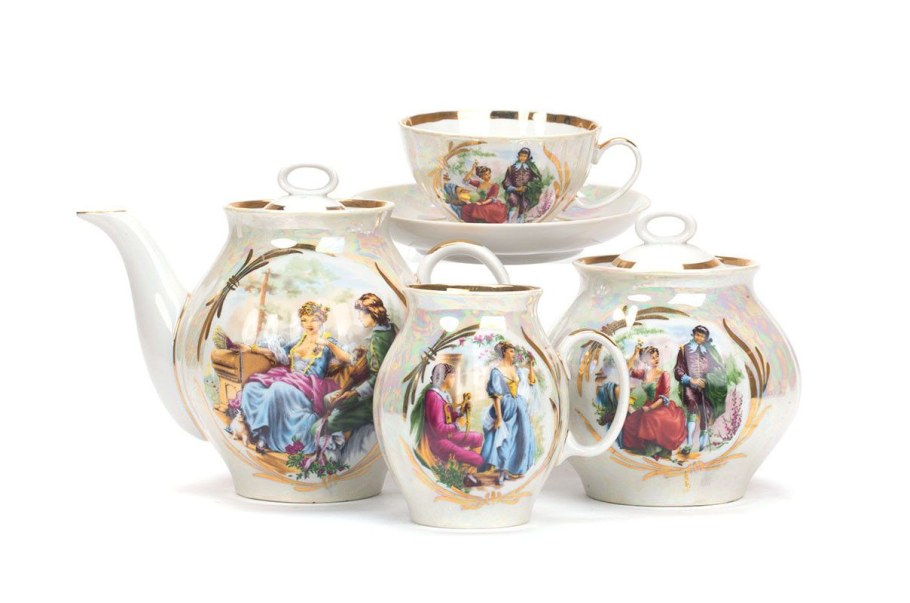 Чайные сервизы Дулевского завода