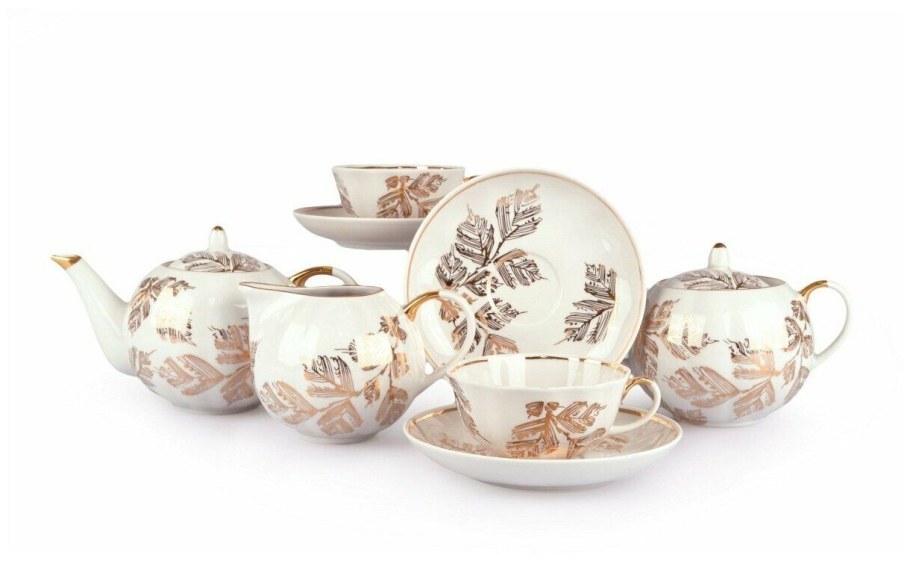 Дулёвский фарфор чайный сервиз