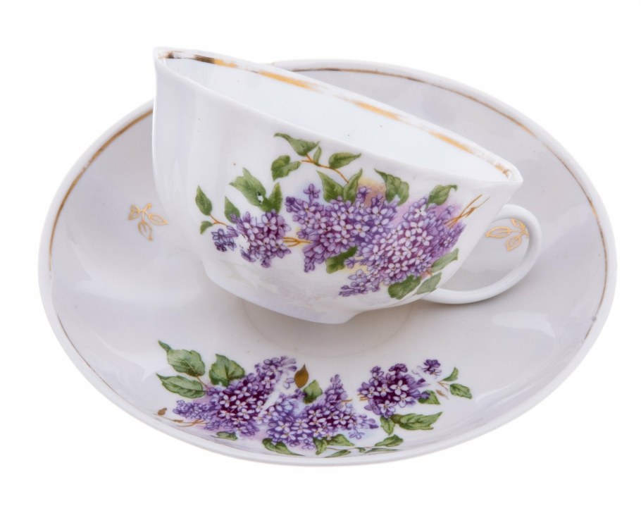 Дулевский фарфор сирень