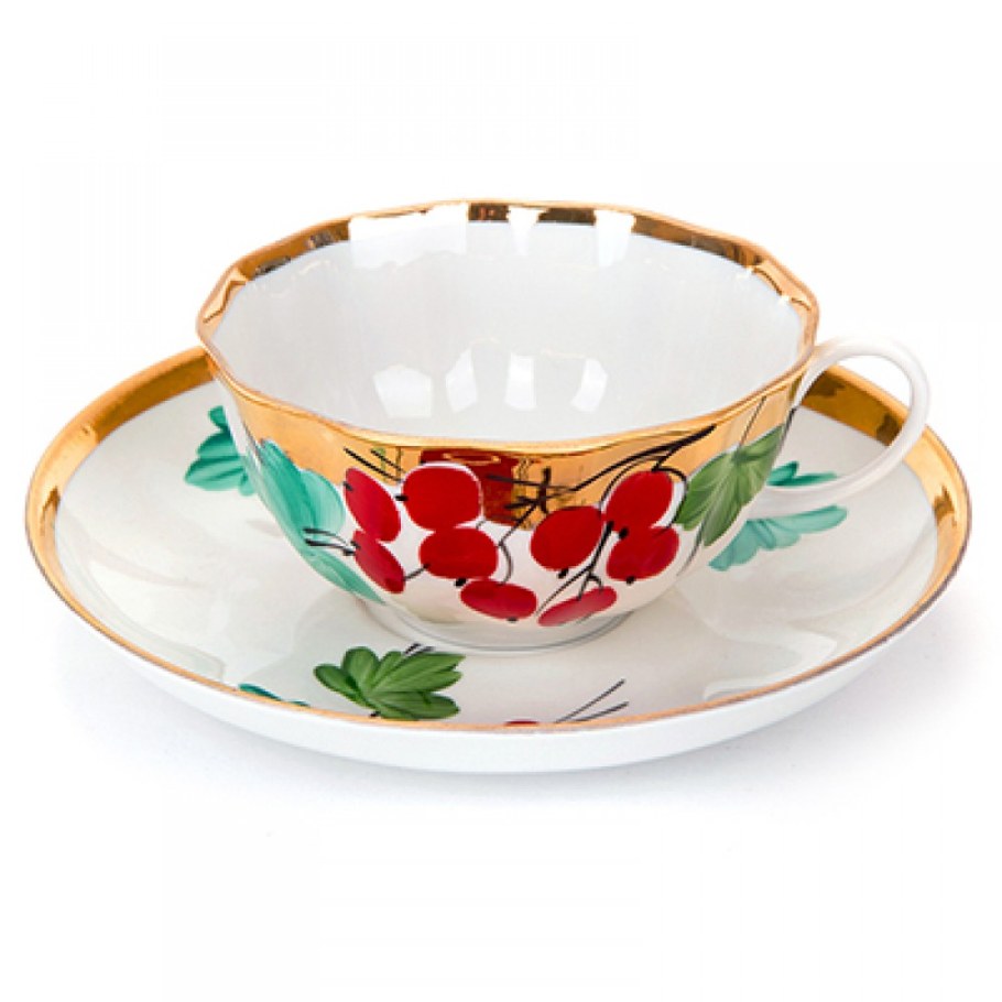 Дулевский фарфор сервиз Калинка