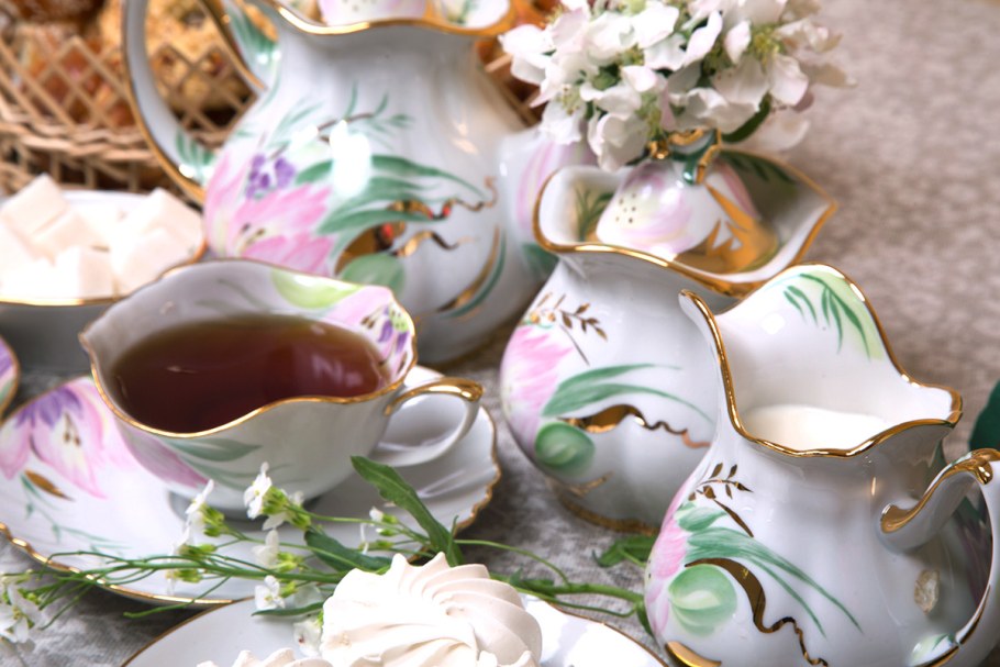 Дулевский фарфор "Лилия" цветение