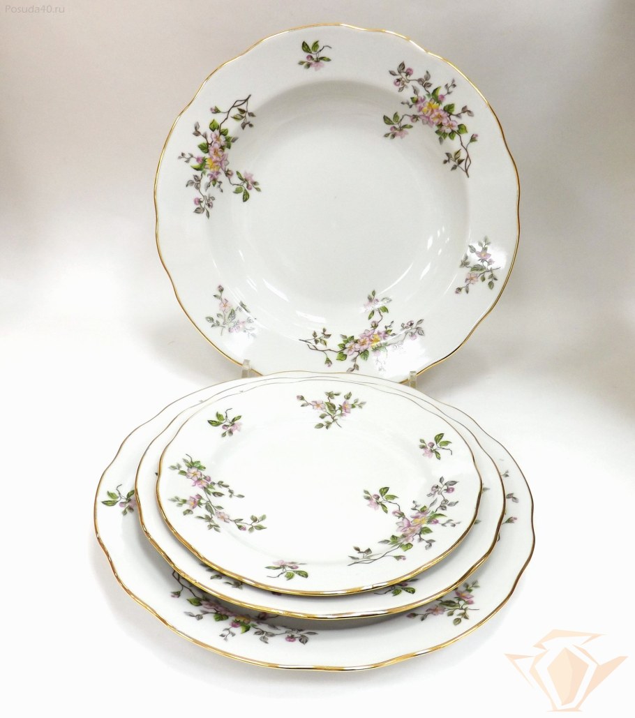 Дулевский фарфор цветение