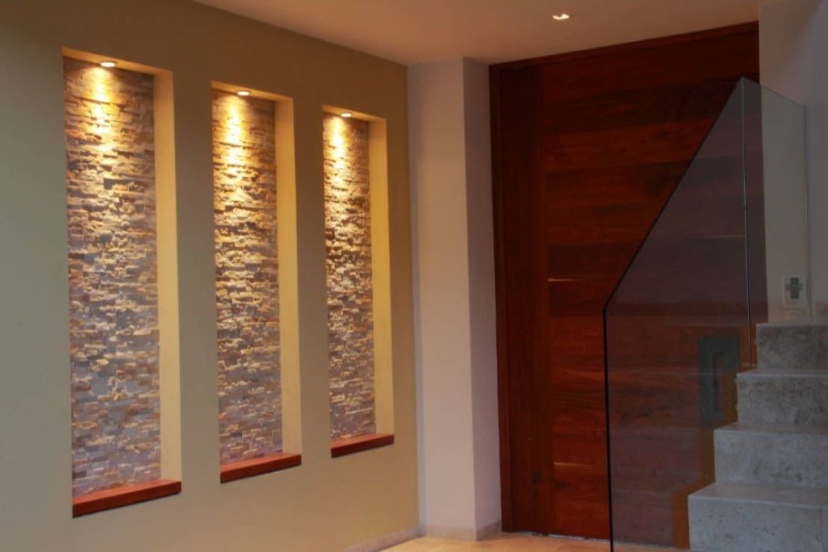 Декор ниши в стене