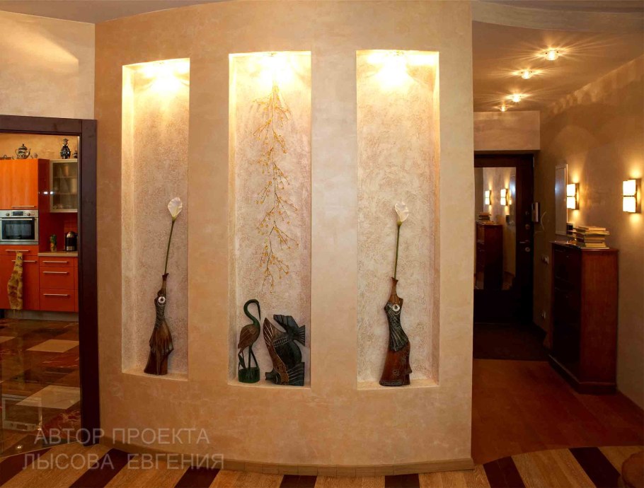 Декоративные ниши в интерьере