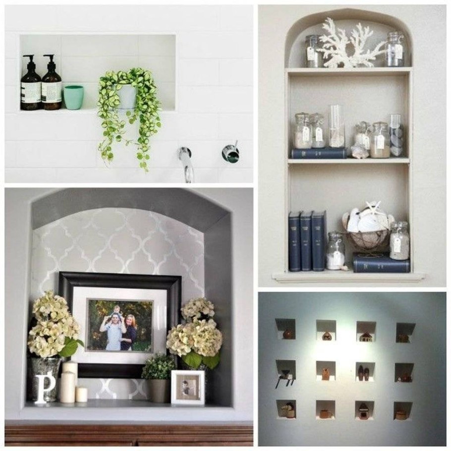 Вазы в нишах