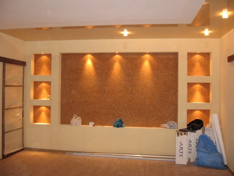 Отделка ниши