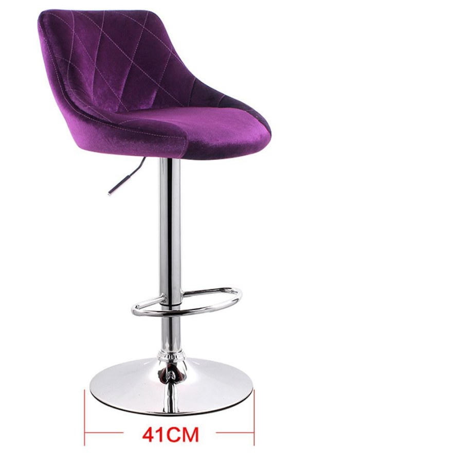 Барный стул фиолетовый