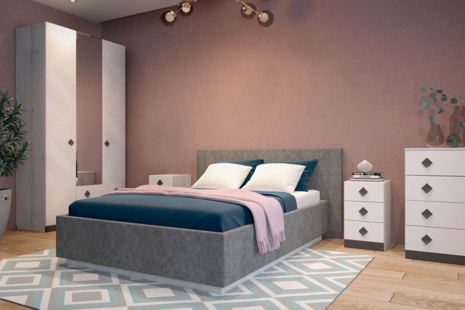 Кровать Женева Аквилон