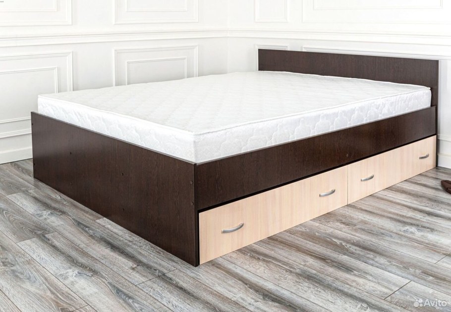 Кровать Марс с ящиками 140 200