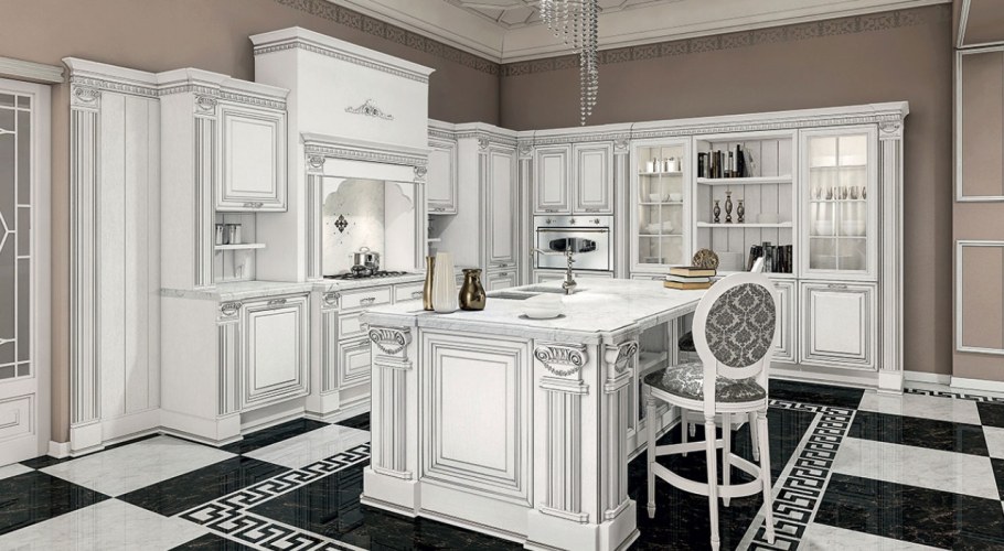 Кухня в классическом стиле