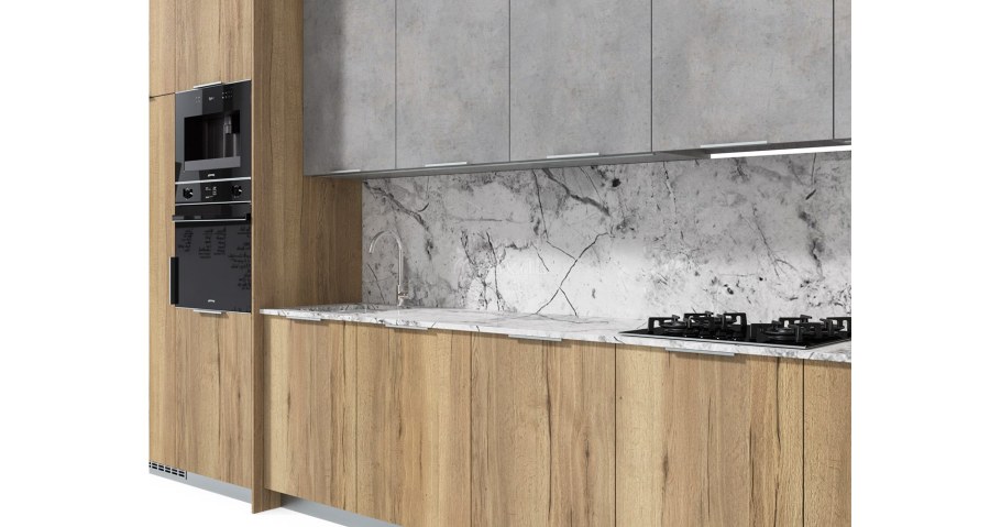 Кухня Эггер Чикаго бетон