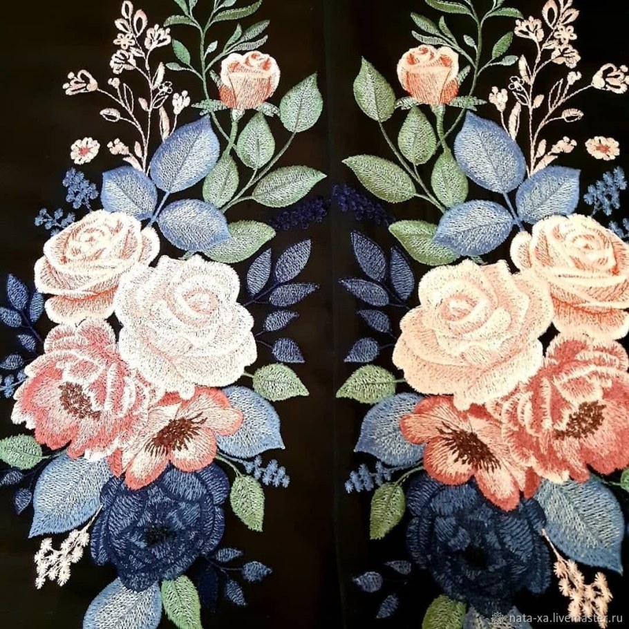 Машинная вышивка