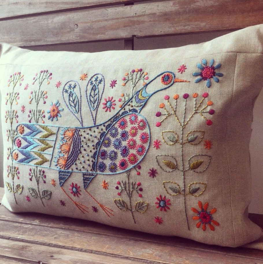 Нэнси Николсон вышивка