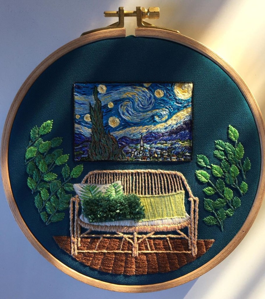 Embroidered Interior