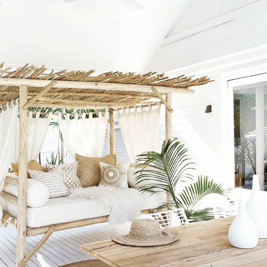 Интерьер пляжного домика