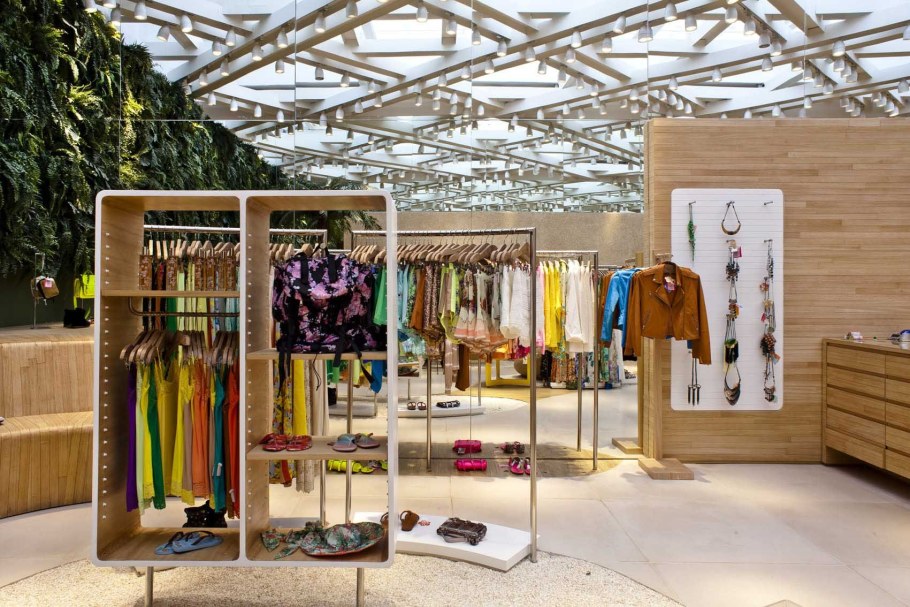 Бутик одежды в стиле эко