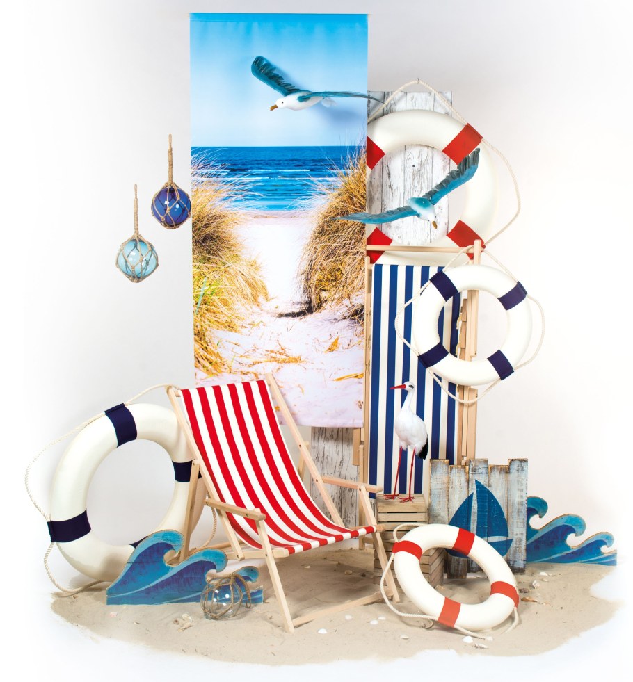 Фотозона в стиле море