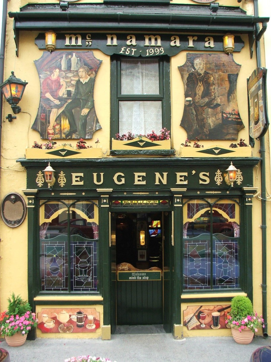 Ирландский паб в Ирландии