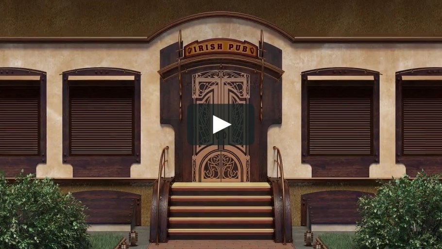 Ирландский пивной бар фасад
