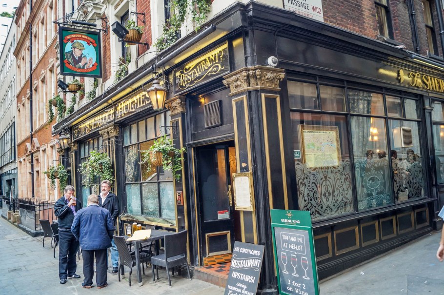 Sherlock holmes pub