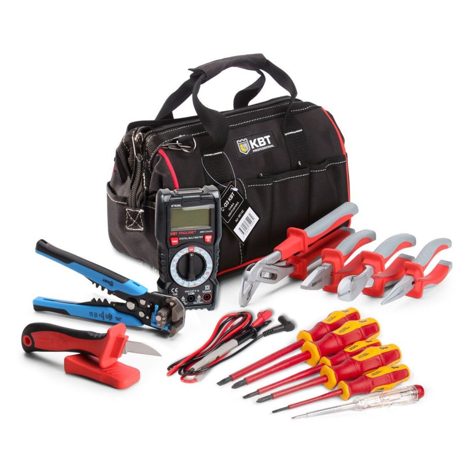 Набор электромонтажного инструмента КВТ НИЭ-02