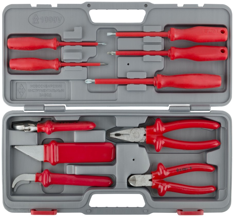 Набор диэлектрический электромонтажник 1000в низ
