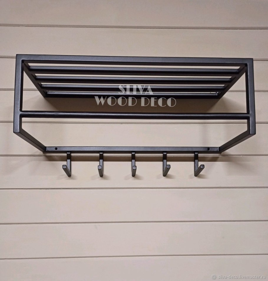 Вешалка настенная Hoff лофт