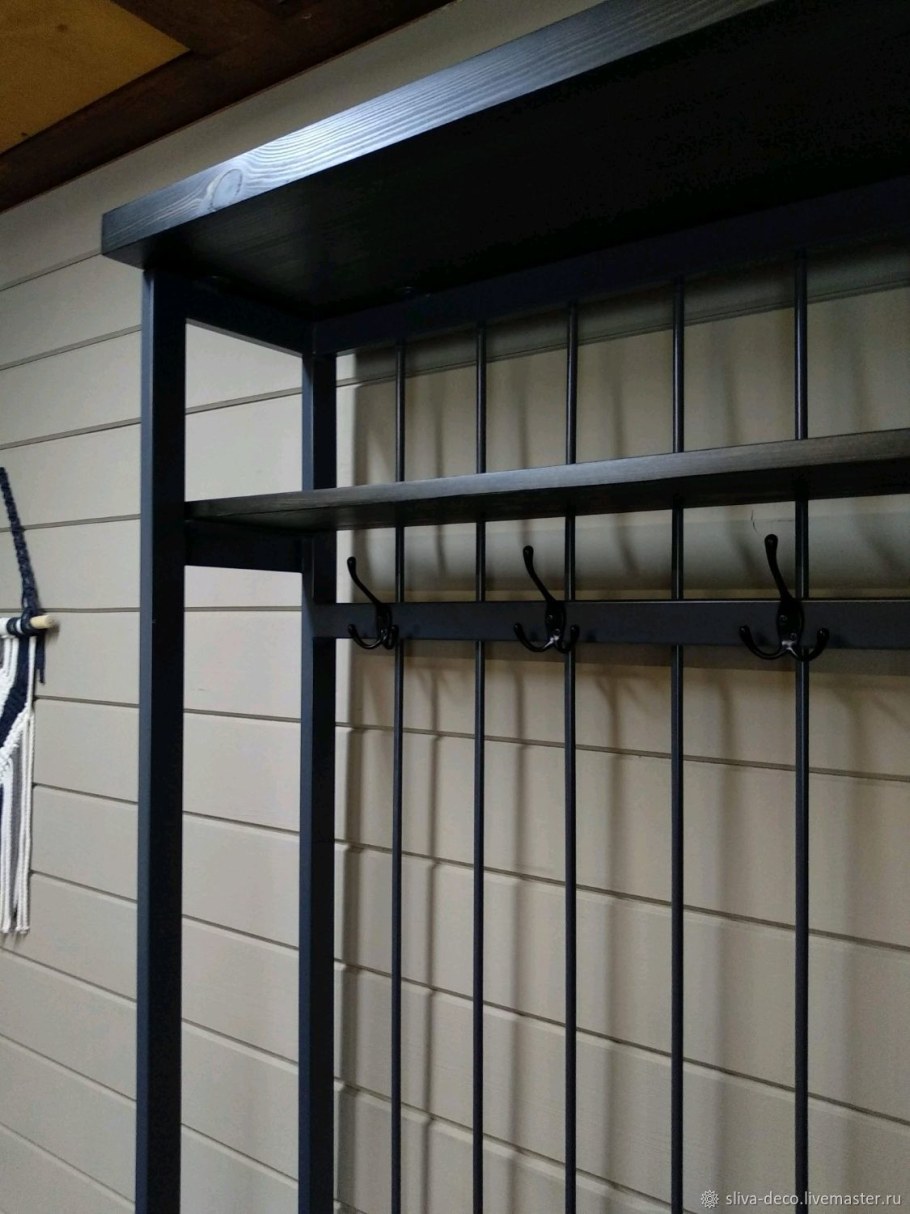 Вешалка настенная лофт 80312472