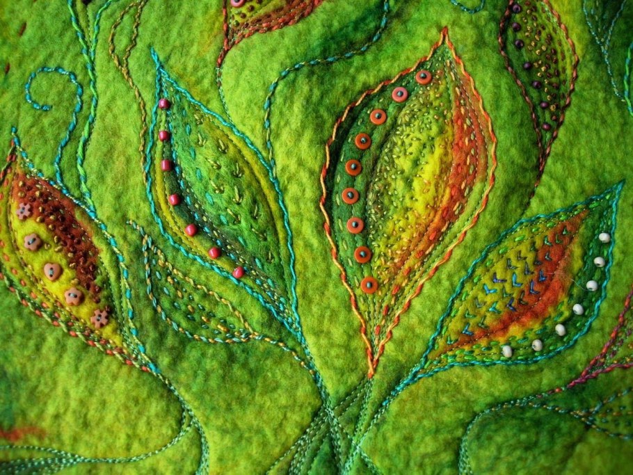 Картины из цветного Войлока