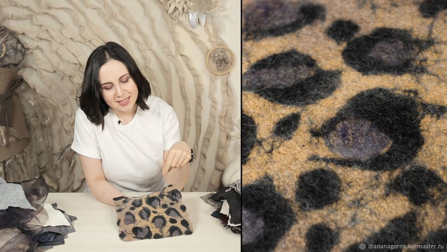 Материалы для валяния фактурного Войлока