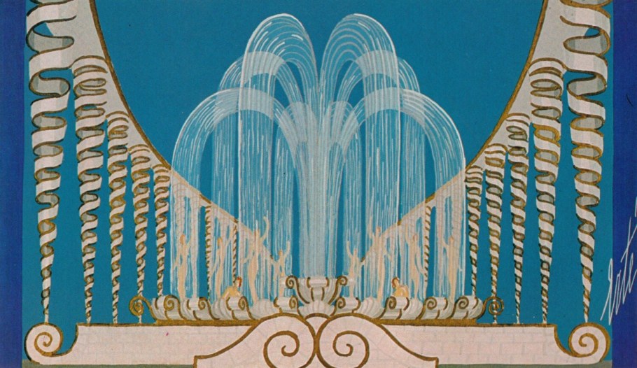 Витраж ар деко Эрте