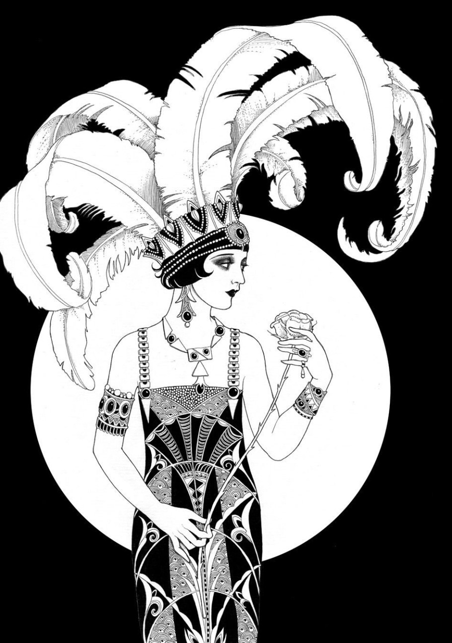 Ар-деко Графика Светланы Дорошевой