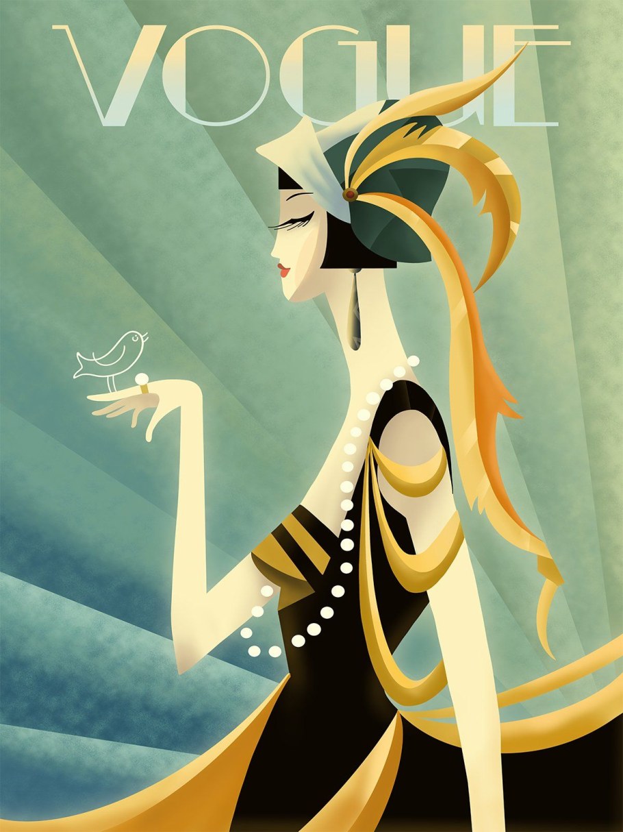 Мода ар деко Vogue
