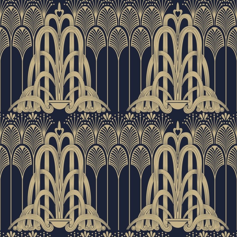 Орнамент стиля ар деко (Вера Ивановская)