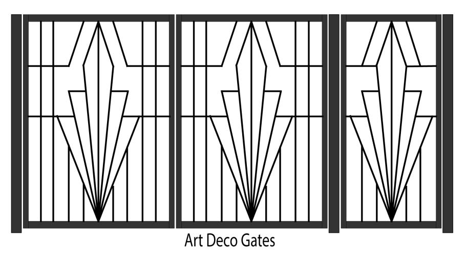 Ворота ар деко